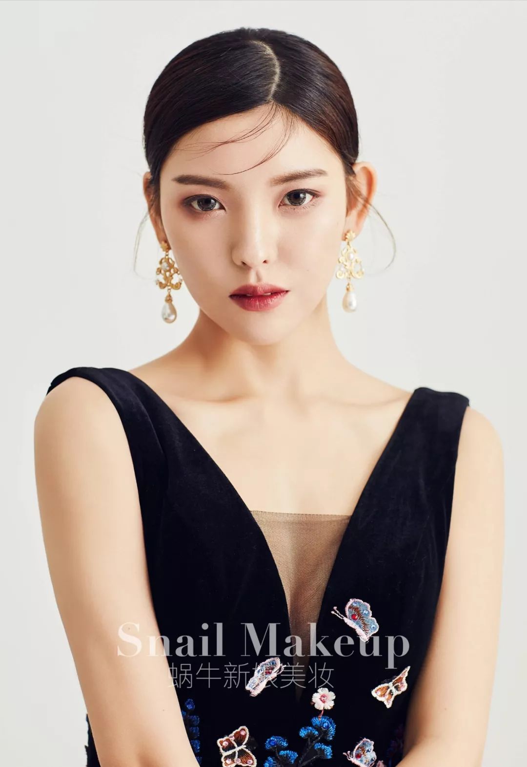 简约大气的明星新娘造型流行美到爆