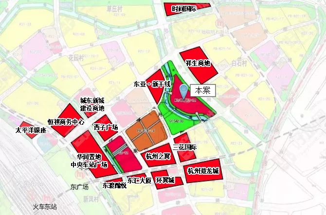 白石会展中心来了杭州彭埠单元商地今日底价出让