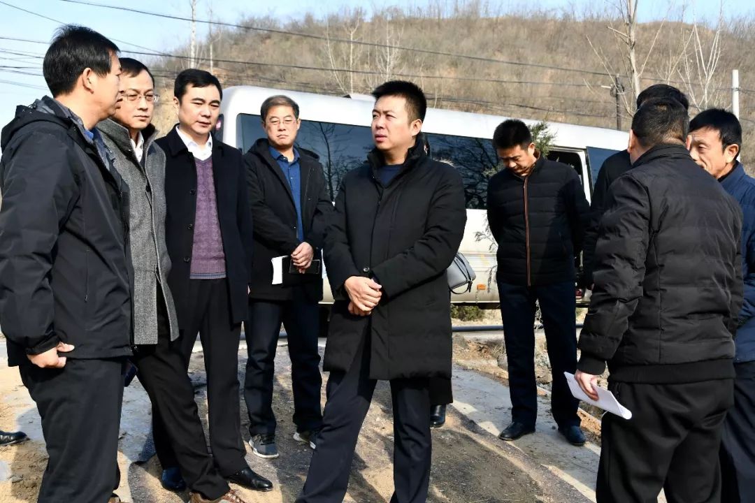 磁县县长张力超督导检查山区绿化工作