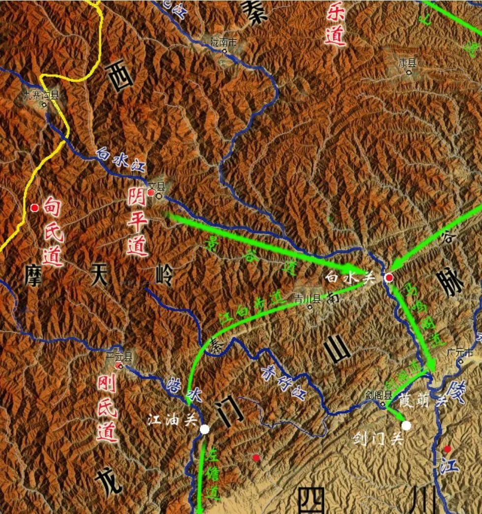 关城与剑阁四川盆地的北大门与命门