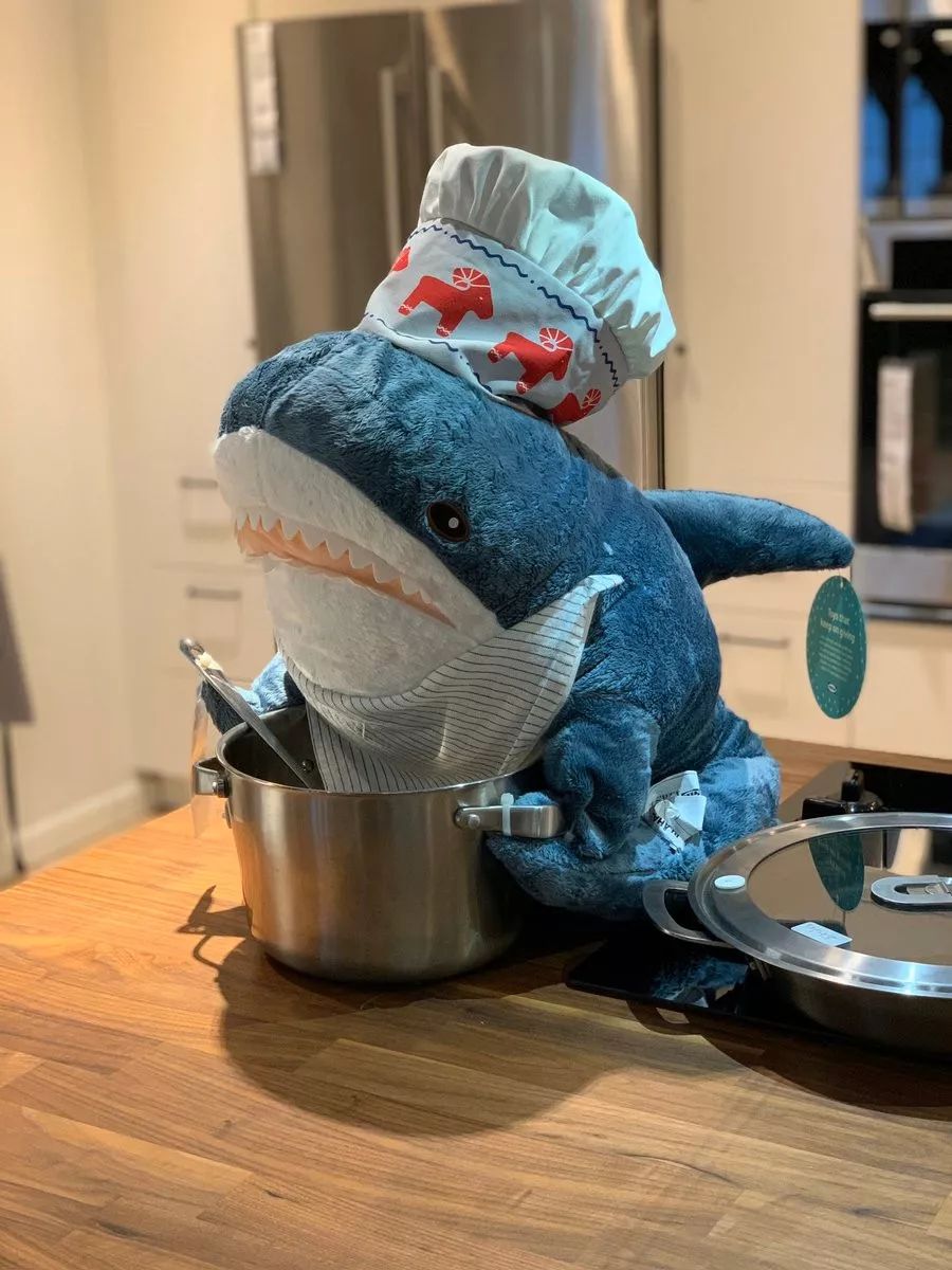 "超废萌宜家鲨鱼又火了!