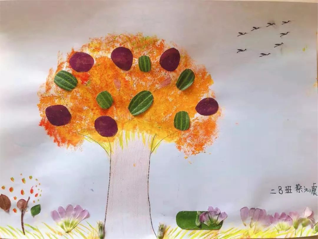 发现美,创造美——围观二年级萌娃的巧手画