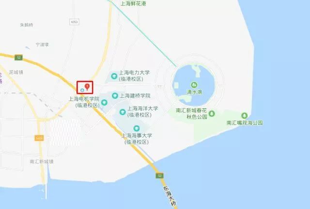 上海电机学院地图图片