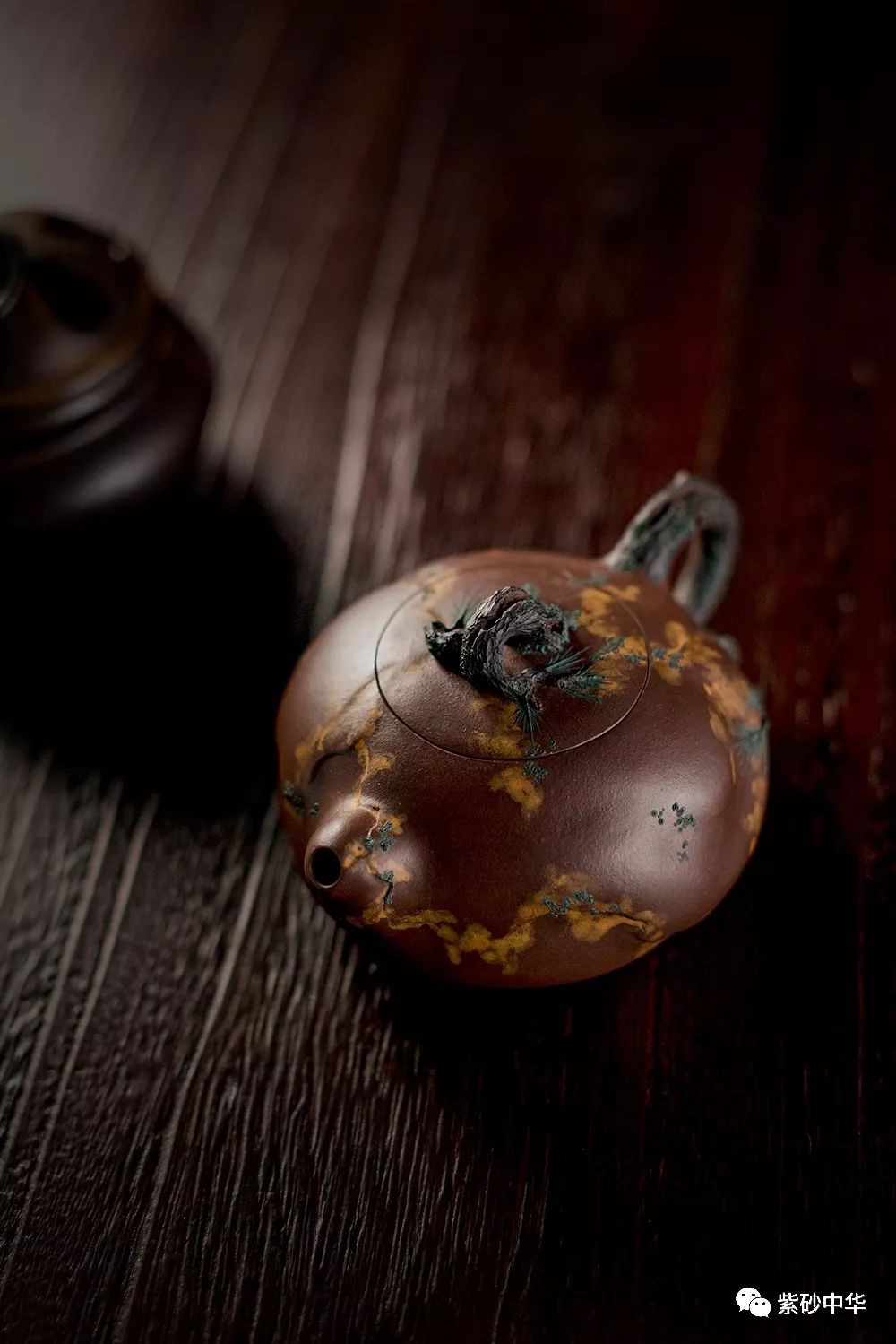 方耀可【逐砂】青松石上.融滑清致,涧水生香