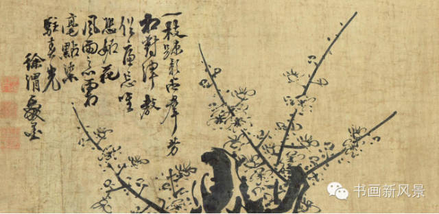 一,徐渭的梅兰竹菊