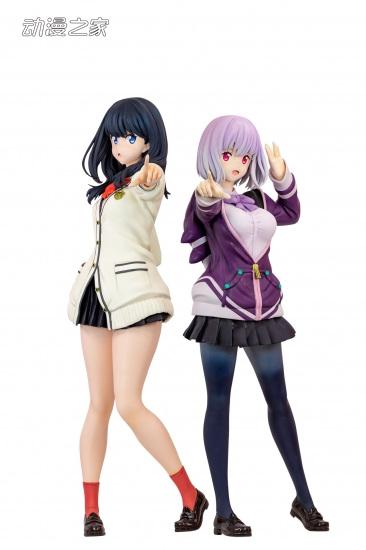 figurex《ssss.gridman》寶多六花,新條茜等身大手辦