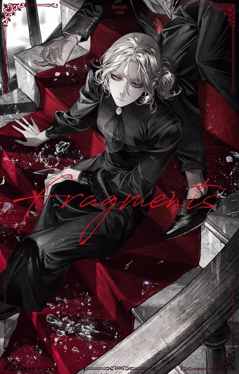 插画师笔下的角色,透着一股英气,浓浓的中世纪英伦风格