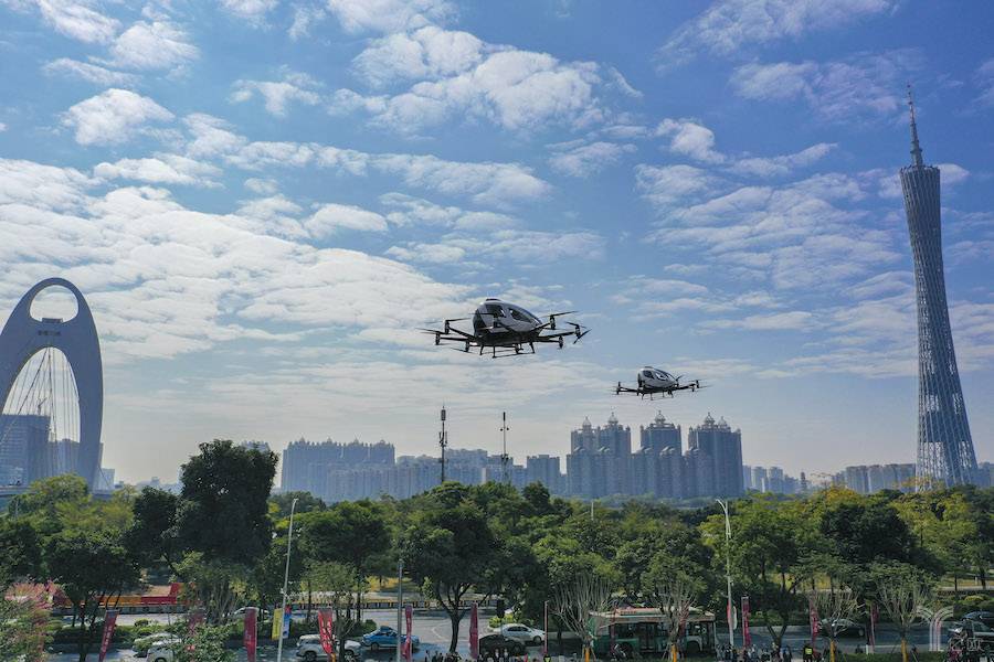 亿航飞入纳斯达克载人无人机第一股如何说好空中交通的故事