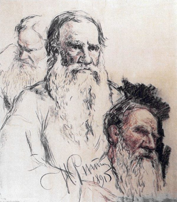 俄罗斯绘画大师伊里亚叶菲莫维奇列宾素描作品欣赏