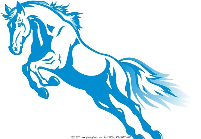 蒙古马海滨日初生,一马走平川.冬月冷且寒