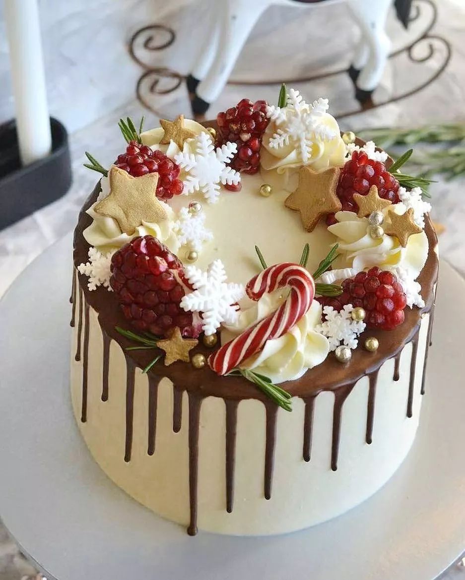 网红们的圣诞节蛋糕简单好卖怪不得月入好几万