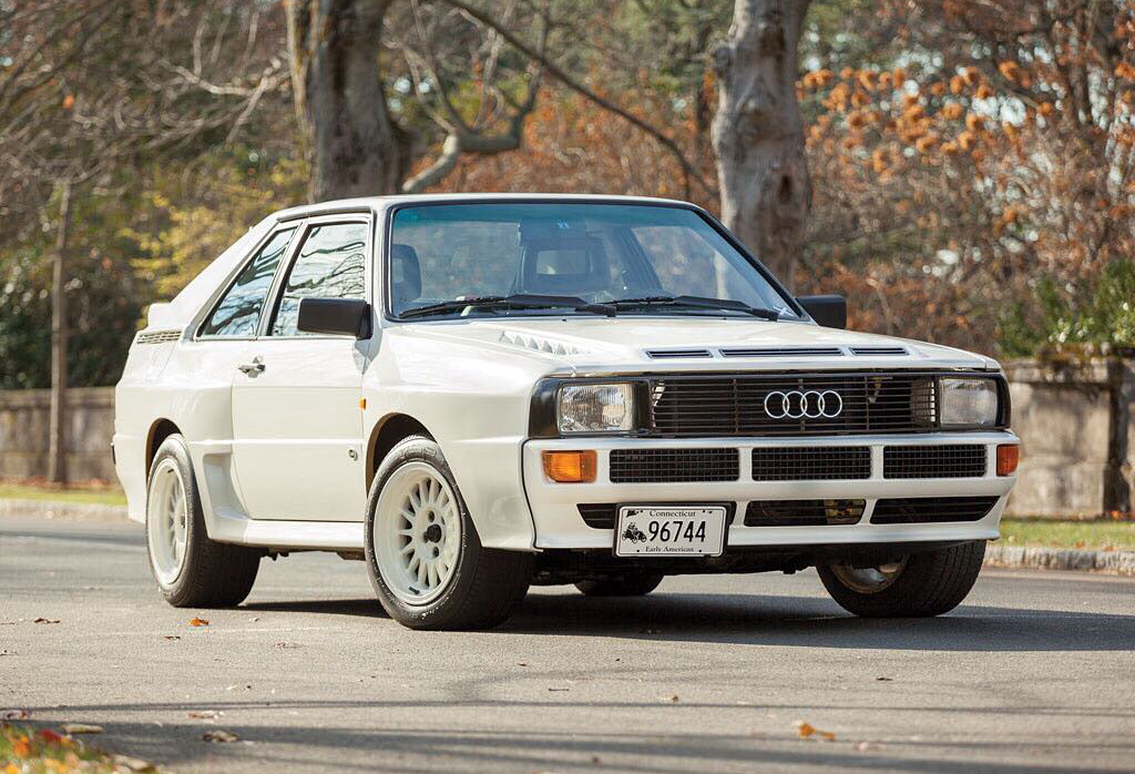 1984款奧迪sport quattro!2.1升五缸渦輪引擎