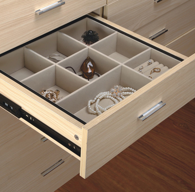 格子抽,用来收纳文胸,内裤,袜子,领带等小物件.