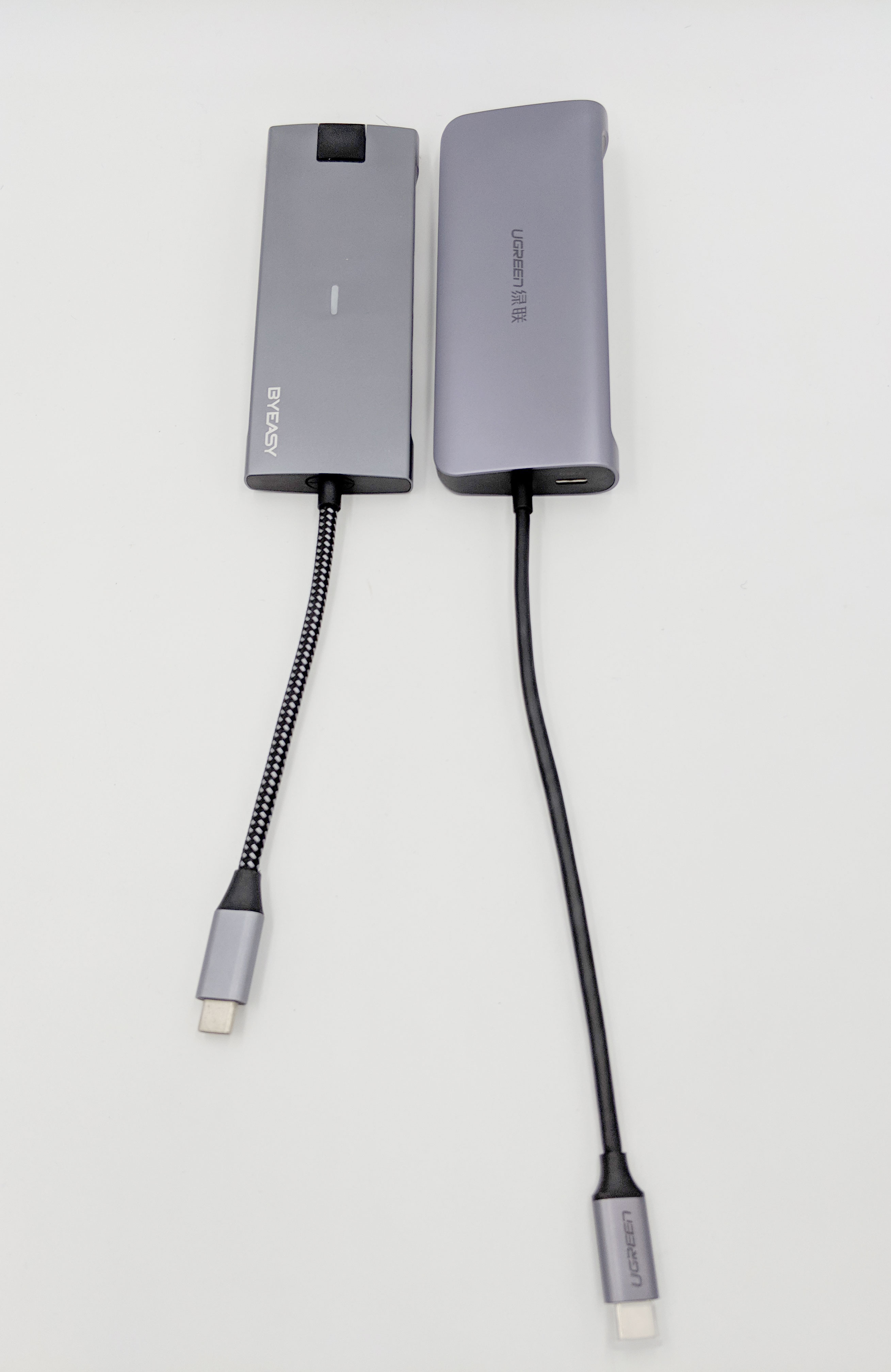 usb-c扩展坞测评绿联vs byeasy