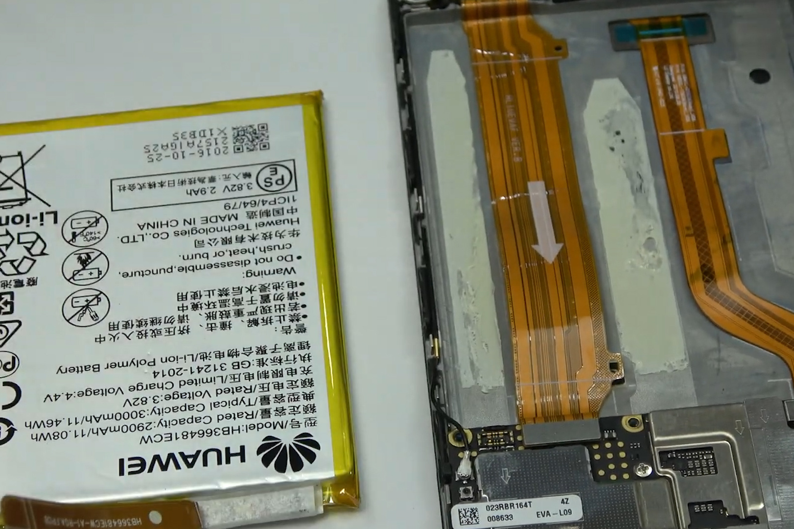 华为p9电池更换