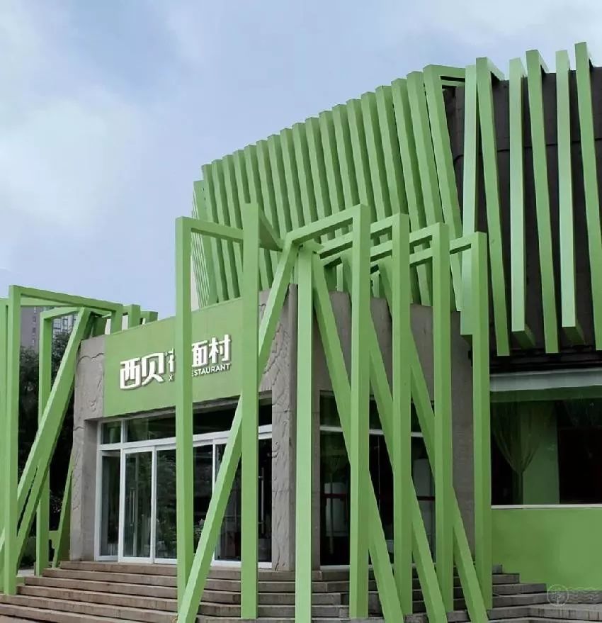 西贝,喜茶等餐饮品牌抢着"变绿",咋回事?_绿色