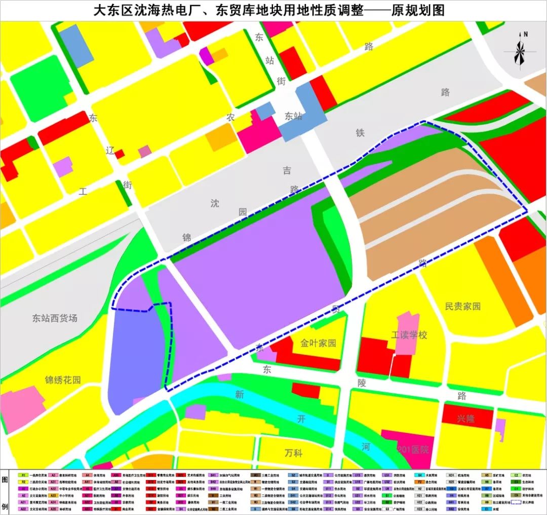 沈阳沈海热电厂东贸库规划出炉