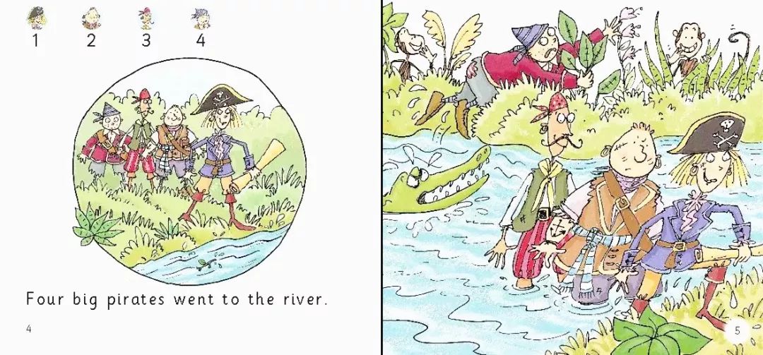 绘本故事pirates海盗