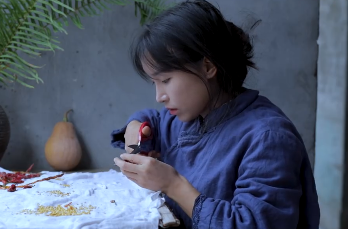 美食博主李子柒真人啥样早年旧照被疯传颜值让现场观众看懵了