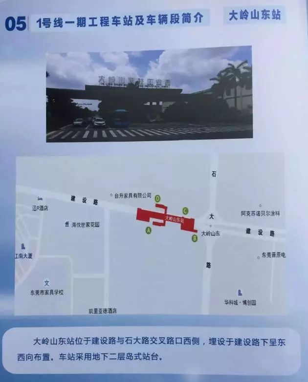 东莞地铁1号线各站点最新进展曝光!