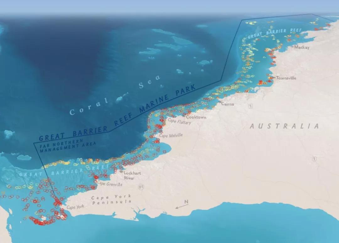 托雷斯海峡地图图片