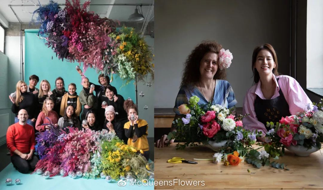 老板娘相约在刚开业的beast x gubi house见面她们一样,拥有开花店的