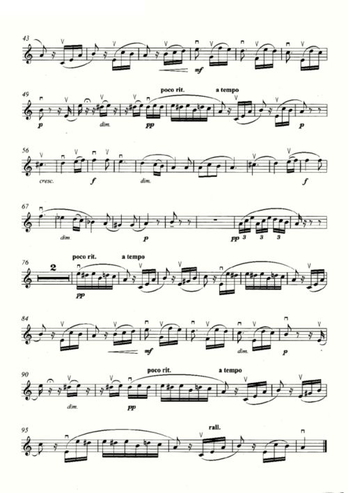 海上小提琴师精彩演绎献给爱丽丝附小提琴谱