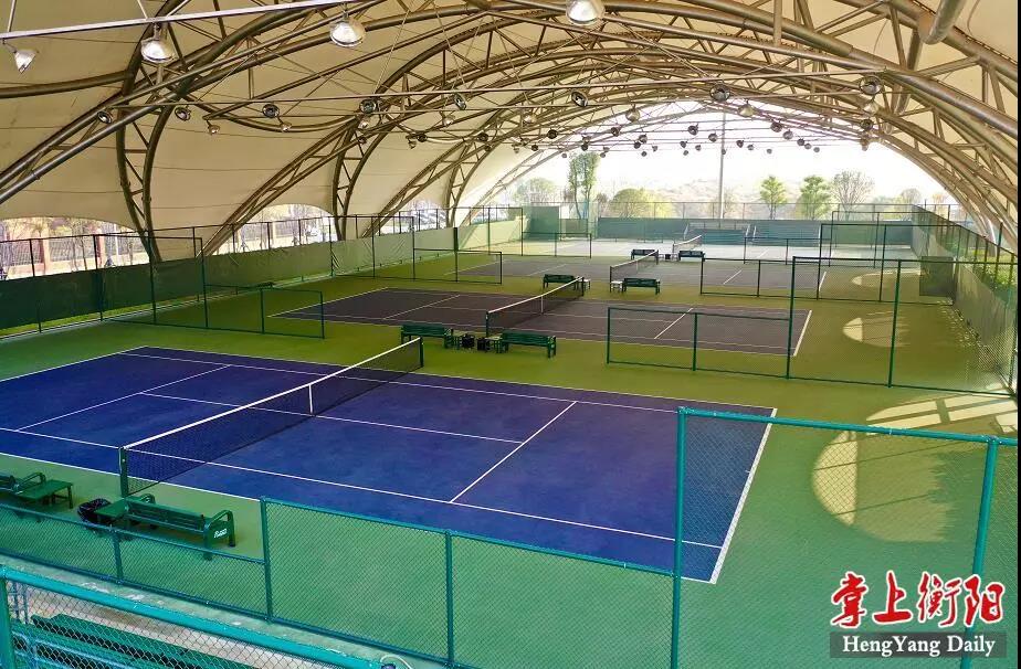 衡阳博雅网球公园图片