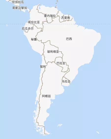 智利位置地图图片