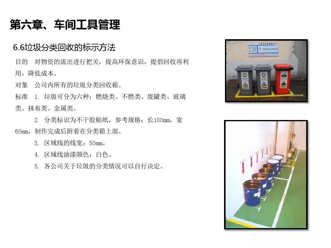 车间目视化管理标准,详细干货!