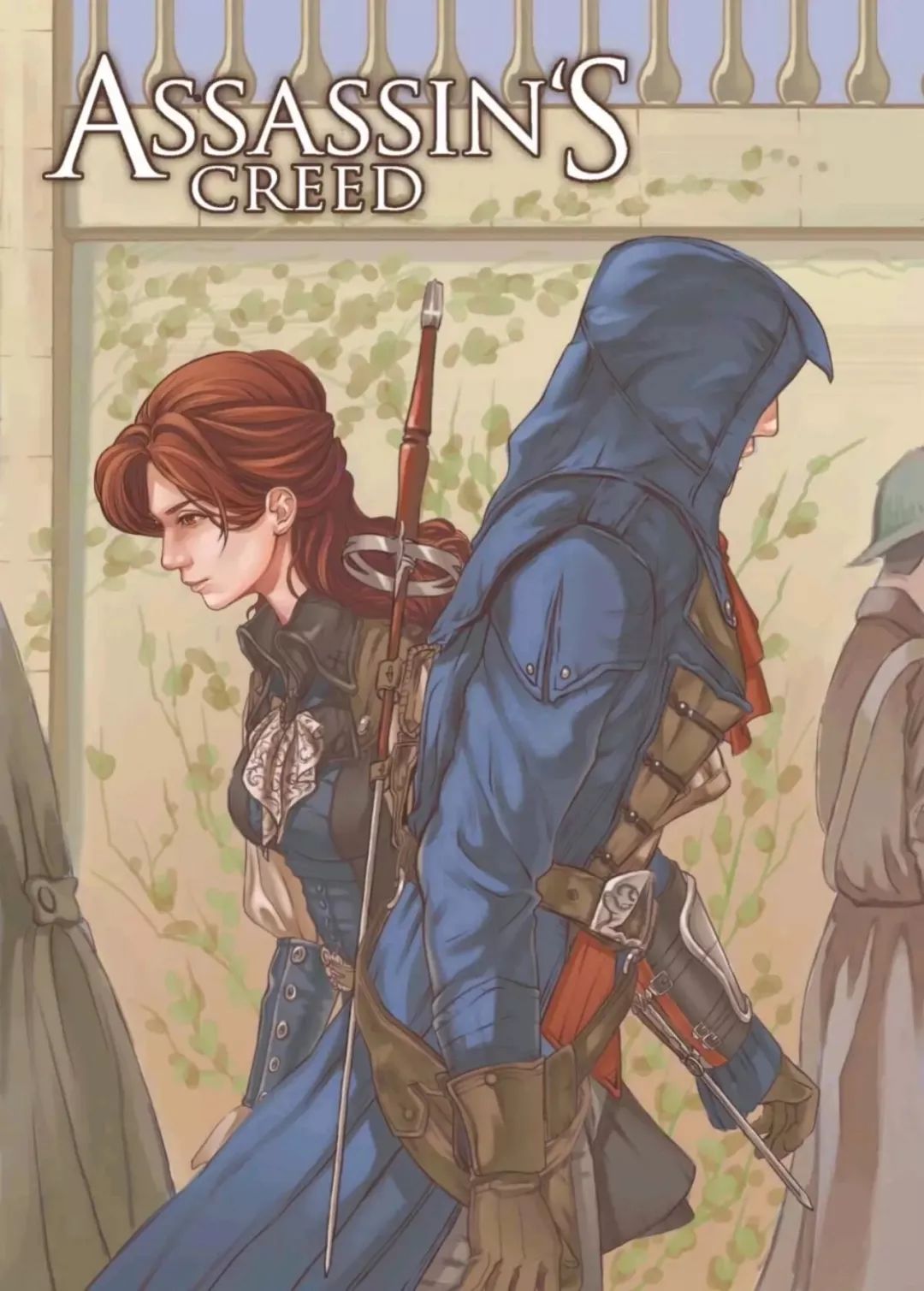 刺客信条壁纸二太爷溶于水不见了