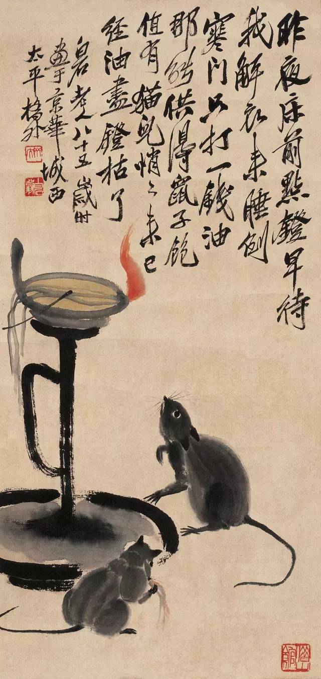 齐白石画这么多老鼠是有原因的