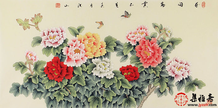 牡丹花开 富贵来袭——家居吉祥挂画之牡丹画赏析_国画