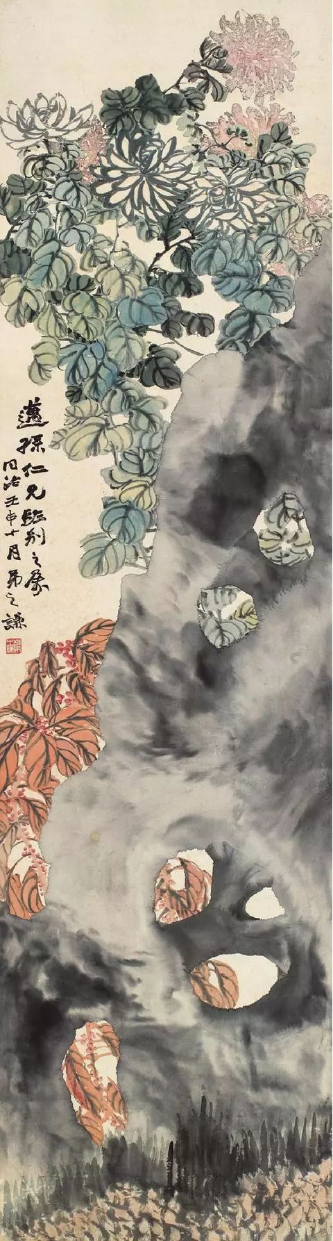 赵之谦花鸟作品欣赏赏心悦目