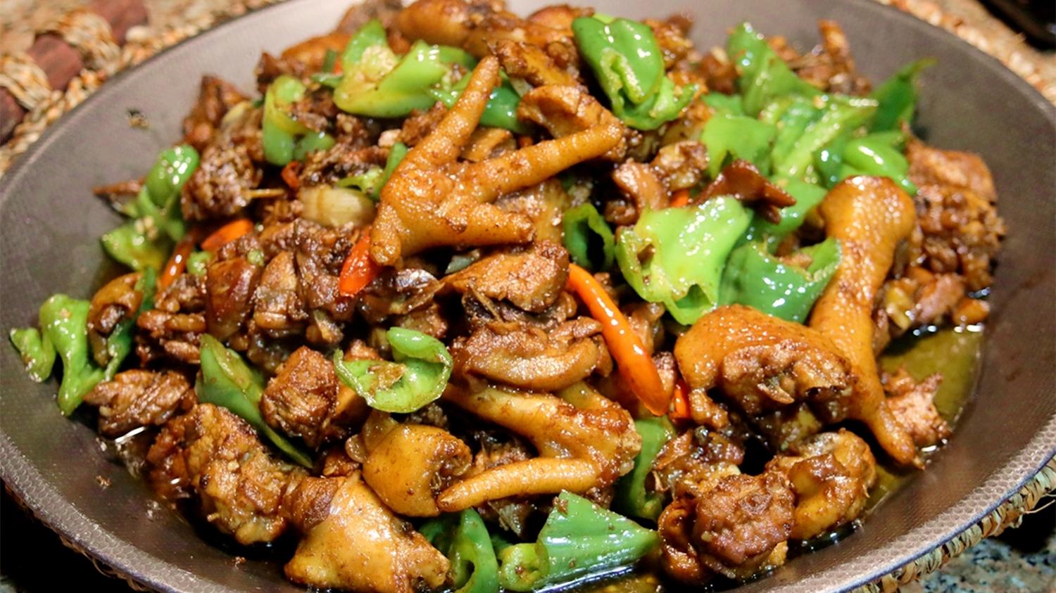 原创大厨教你滕州辣子鸡家常做法鸡肉香辣鲜嫩营养美味又解馋