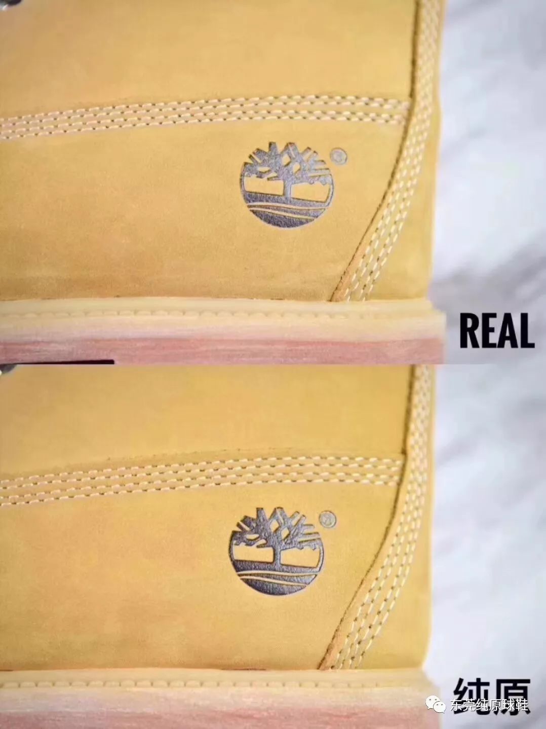 timberland天伯伦大黄靴真假对比经典踢不烂