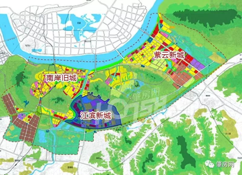 定了高要规建江口立交11平方公里江滨新城提速开发箭在弦上