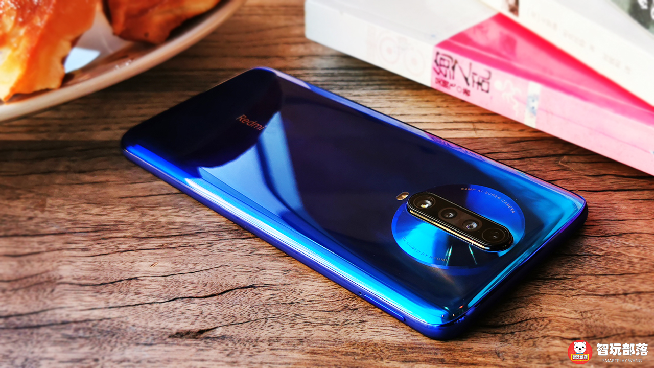 redmi k30 4g版开箱图赏:深海微光配色!