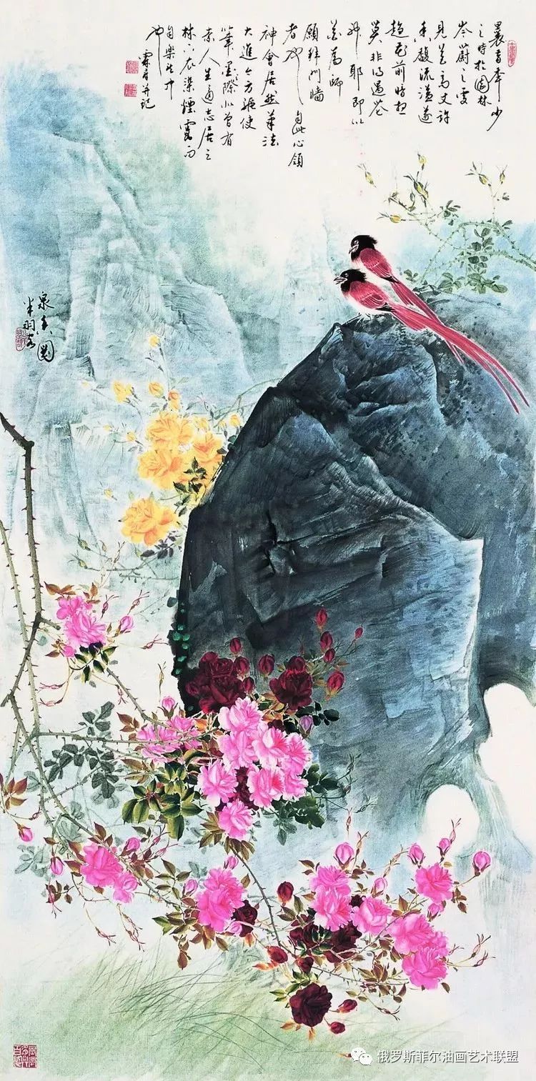 中国著名画家冯霖章潜心绘就独特新工笔惊艳了画坛