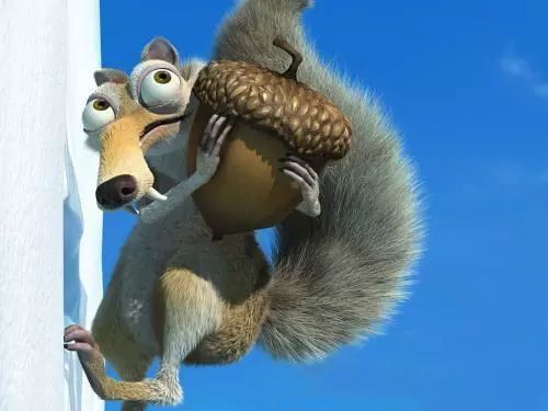 电影《冰河世纪》中的鼠奎特,虽然只是个小配角,但对剧情发展极为重要