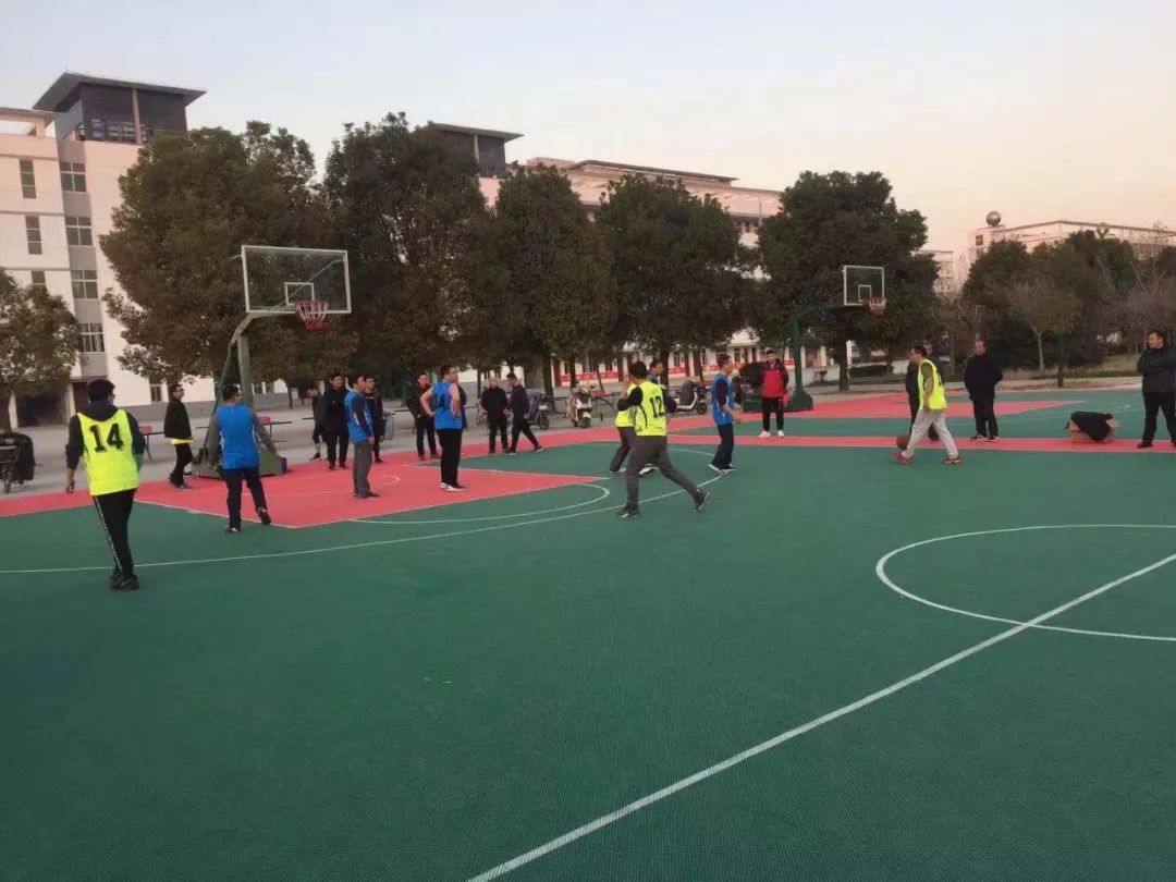 沭阳国际学校迎元旦系列活动之篮球赛