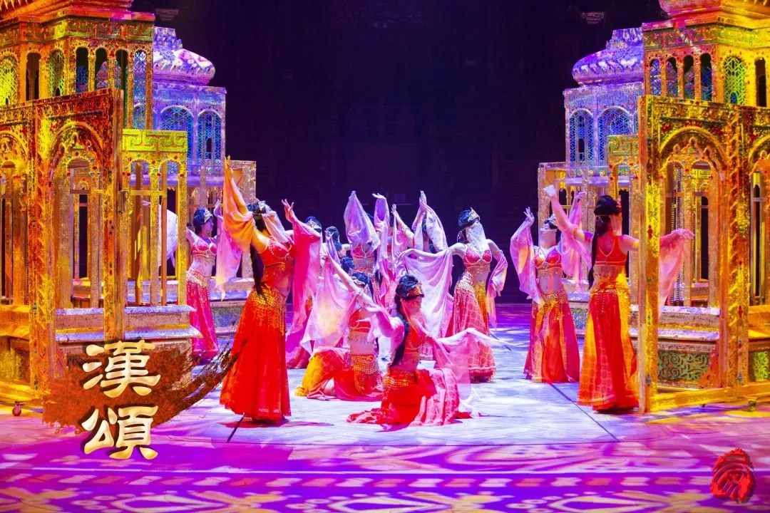 《汉颂》演出剧照陕西省中小学生研学实践的教育基地2019年11月1日