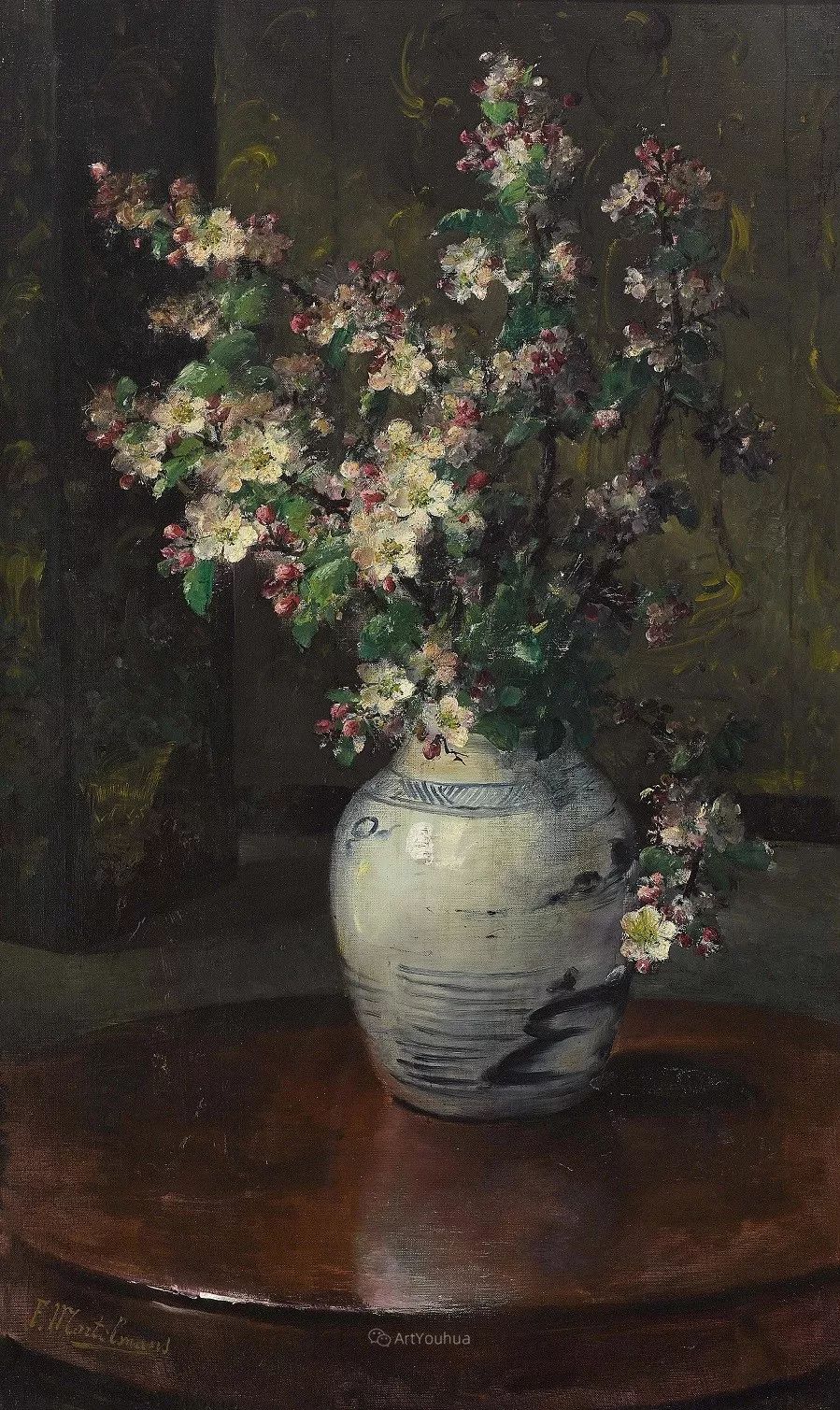 花卉静物画比利时画家fransmortelmans