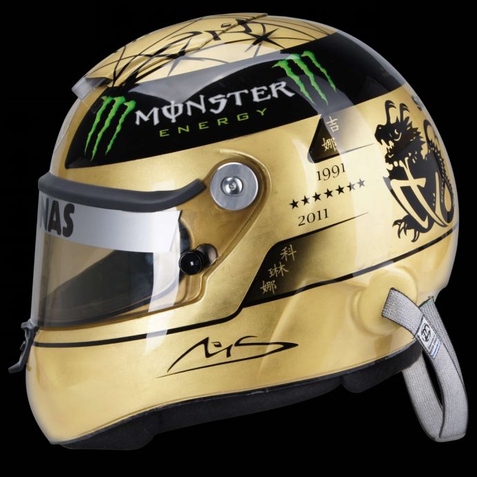 舒马赫,维特尔头盔竟是同一人设计