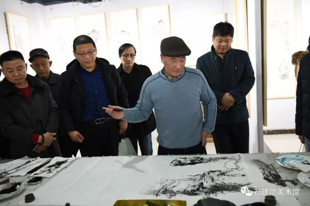 太湖画派——吴龙老师现场作画太湖画派——黄鉴中老师现场作画湿地