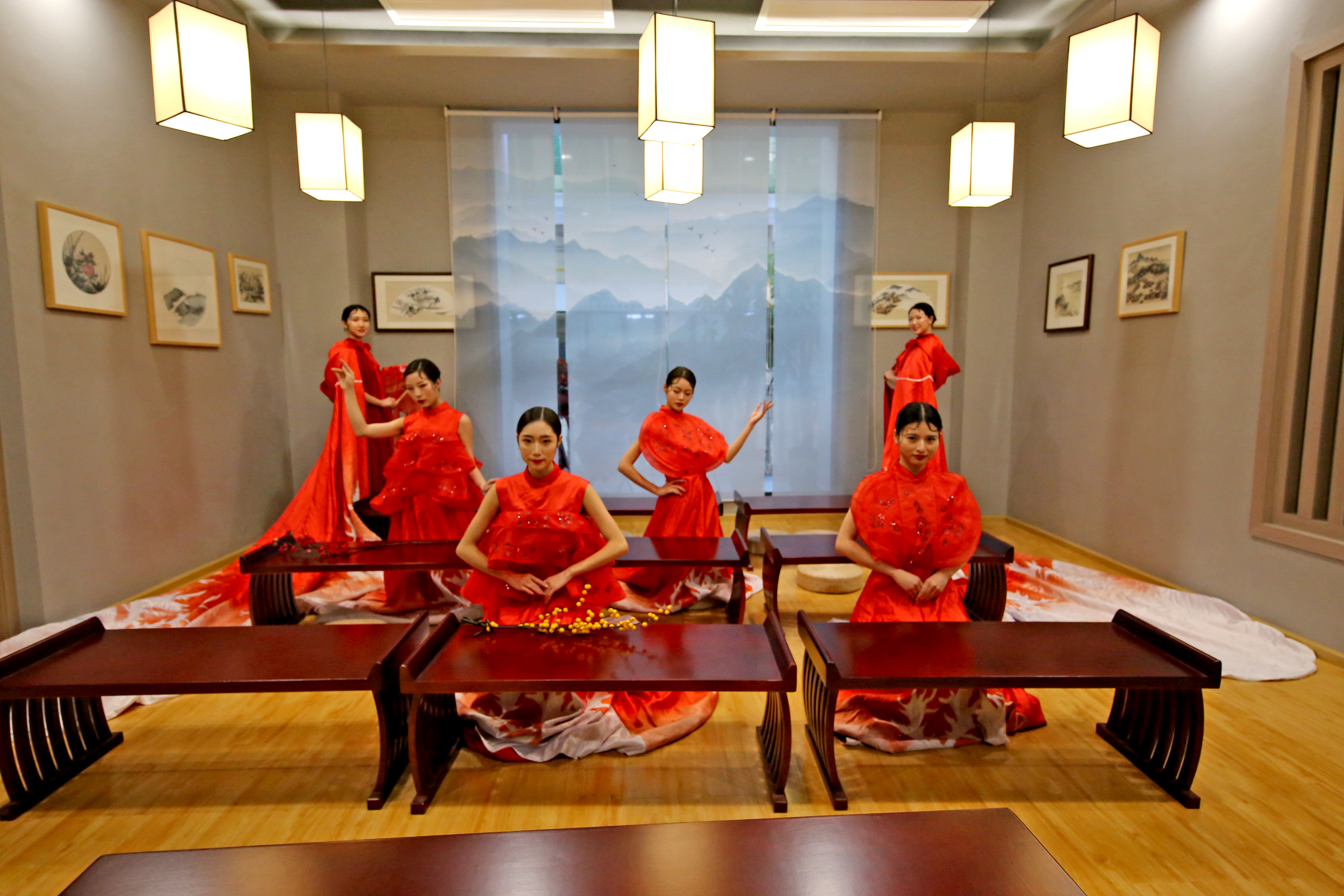 原创湖北宜昌一书院用传统艺术育人187名学生考上中央美院