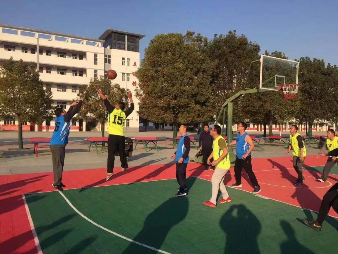 沭阳国际学校迎元旦系列活动之篮球赛