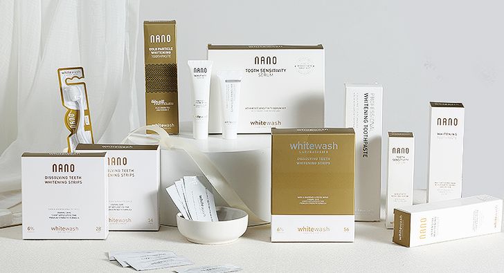 whitewash美白牙膏,采用温和不刺激的配方,  不添加任何色素,香精