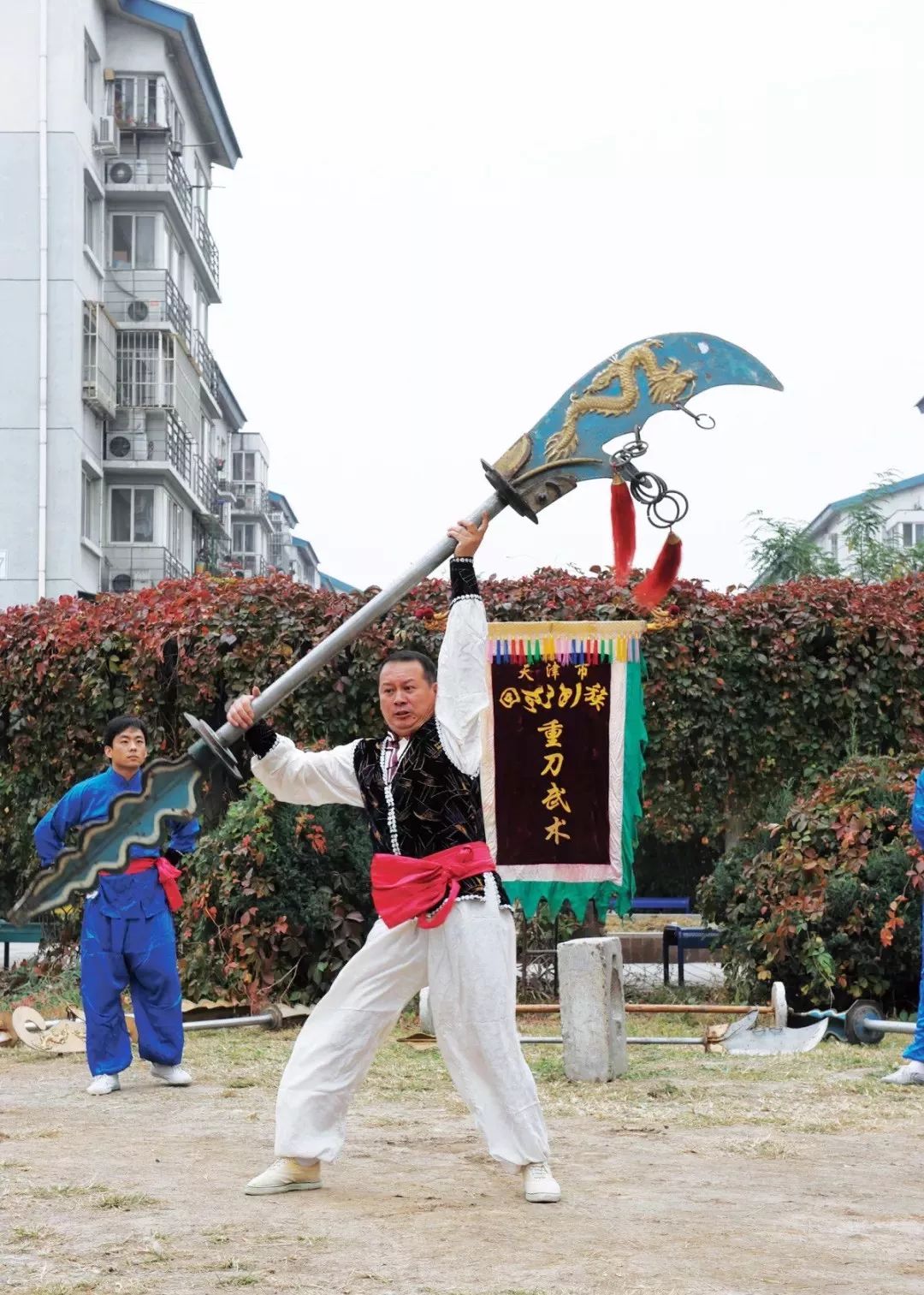 匠心天津惟愿神功传后世殷殷难舍重刀情天津曹氏回族重刀武术传承人曹