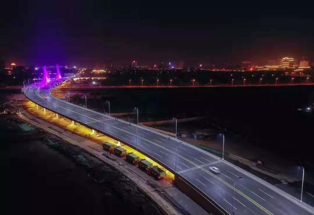 2019年1月18日,莲池大街立交桥正式通车,这也是邢台市首座上跨京广